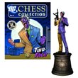 Batman Two-Face Black Knight Chess Piece with Magazine